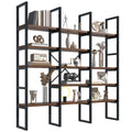 5 Tier Rustic Brown Bookshelf W512