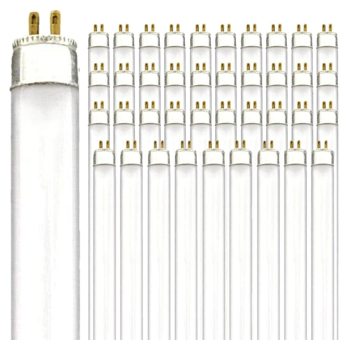 24 Inch 24W 5000K T5 Fluorescent Bulb G5 Bipin Base Pack of 40 I750