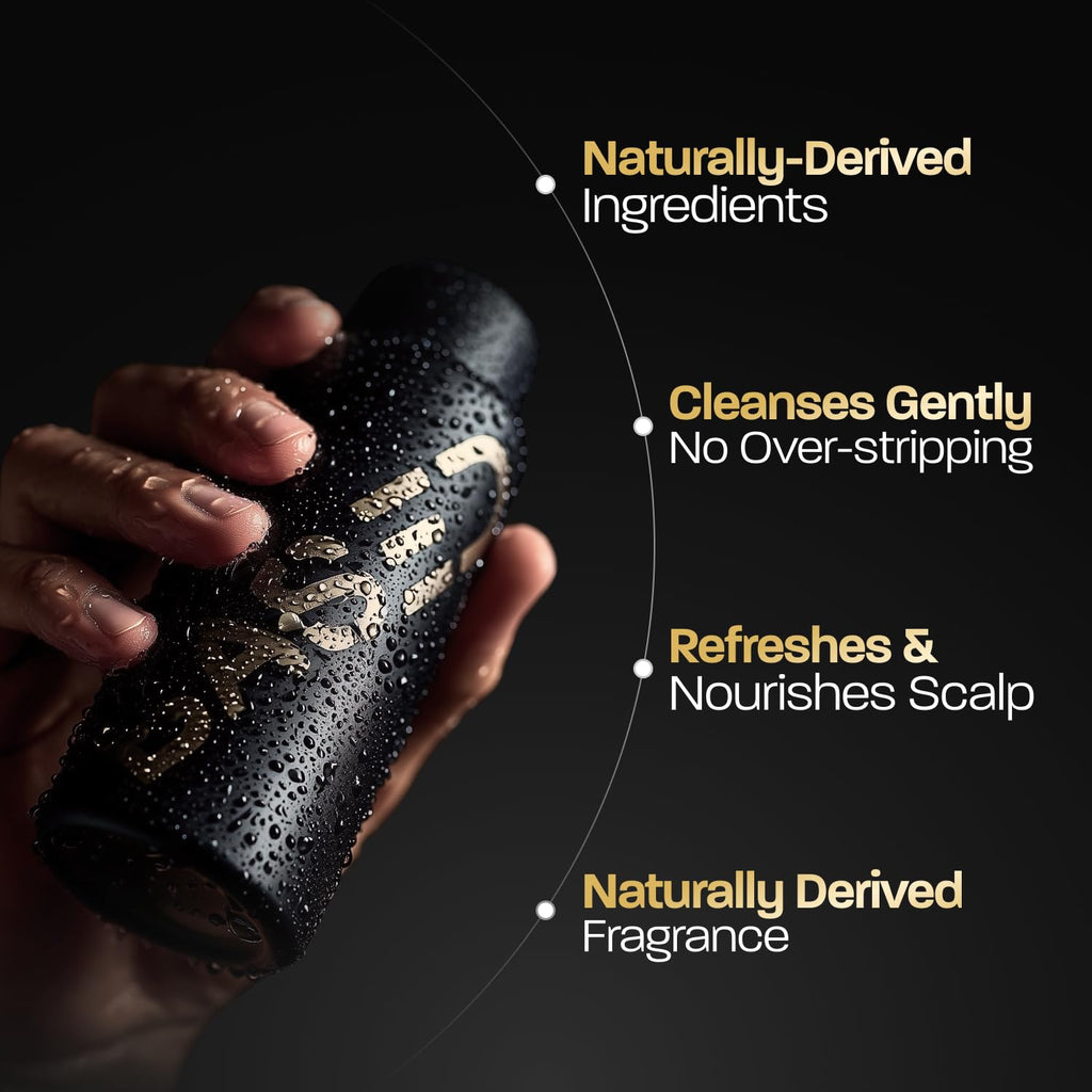 Shampoo, Conditioner & Leave-In Conditioner with Peppermint, Coconut & Avocado Oil U609141