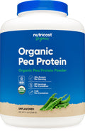 Organic Pea Protein Isolate Powder 5LBS N9908