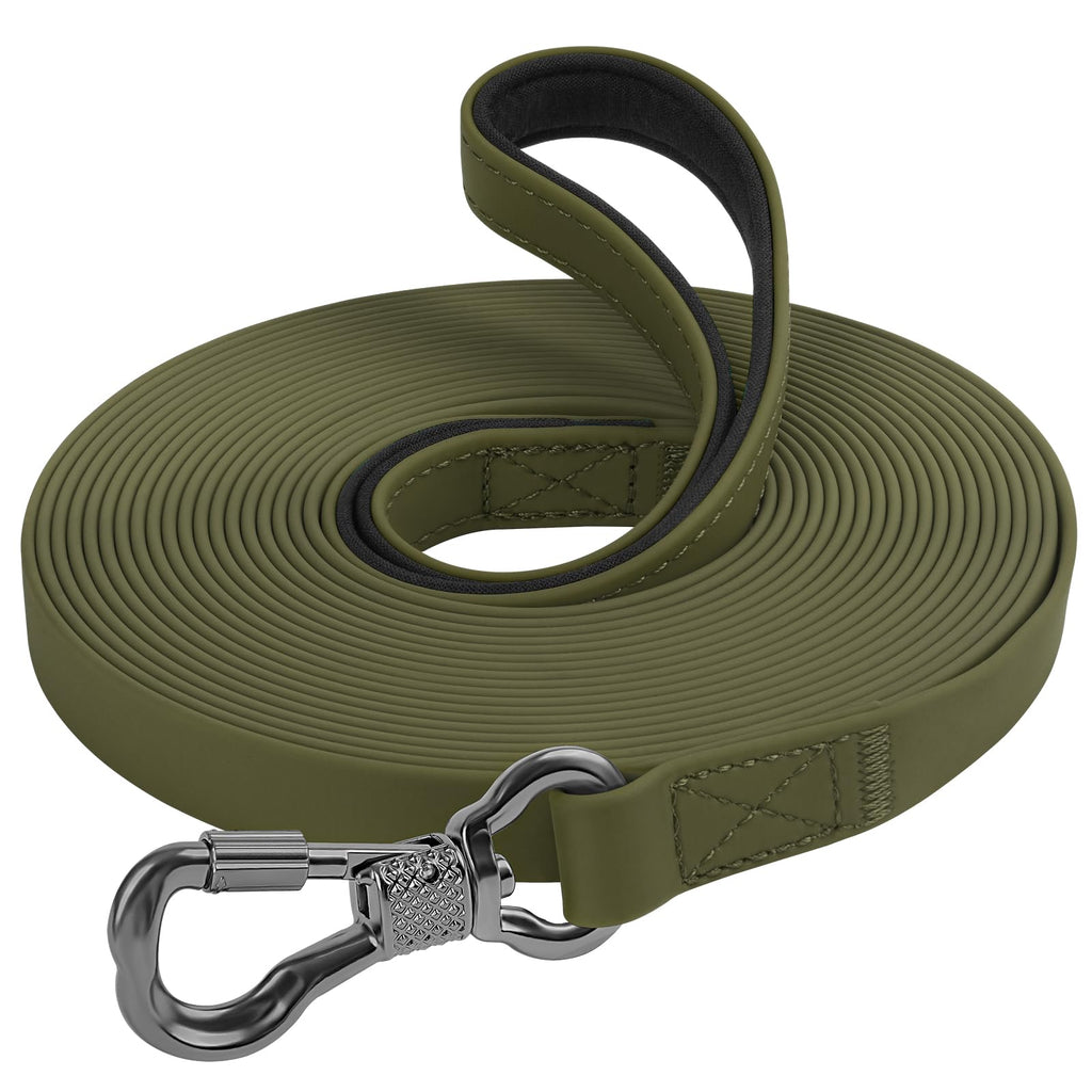 Waterproof 30FT Dog Training Long Leash with Padded Handle Y185