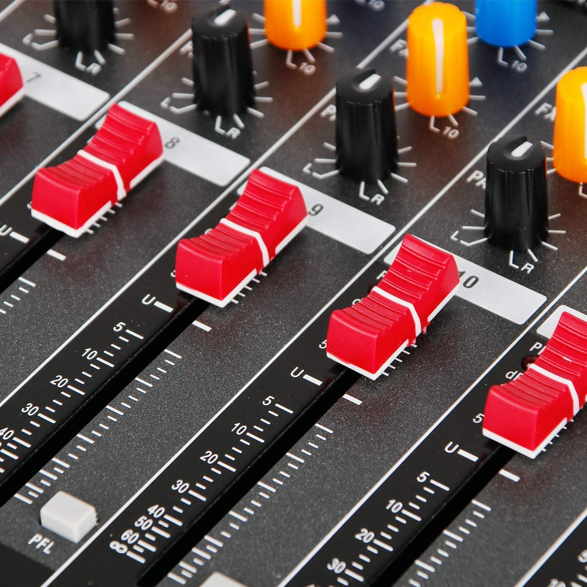 12 Channel Black USB Audio Mixer P169