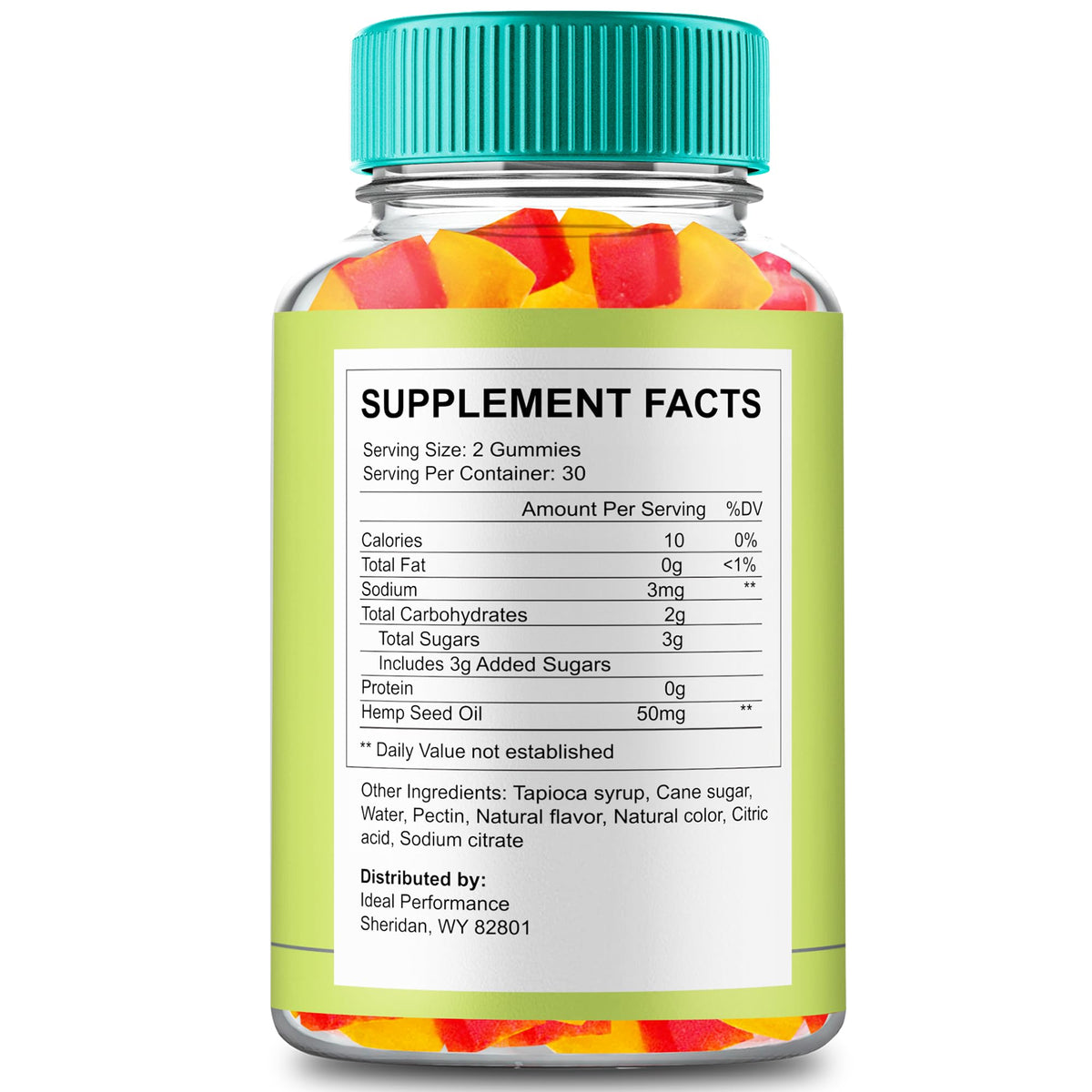 Hemp Gummies 5 Pack X9083