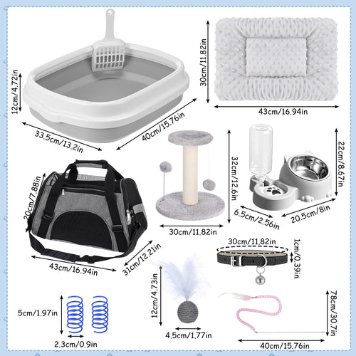 10 Pcs Kitten Starter Kit L4010