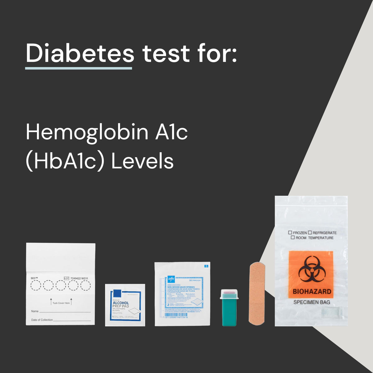 At-Home Hemoglobin A1c Test Kit A724