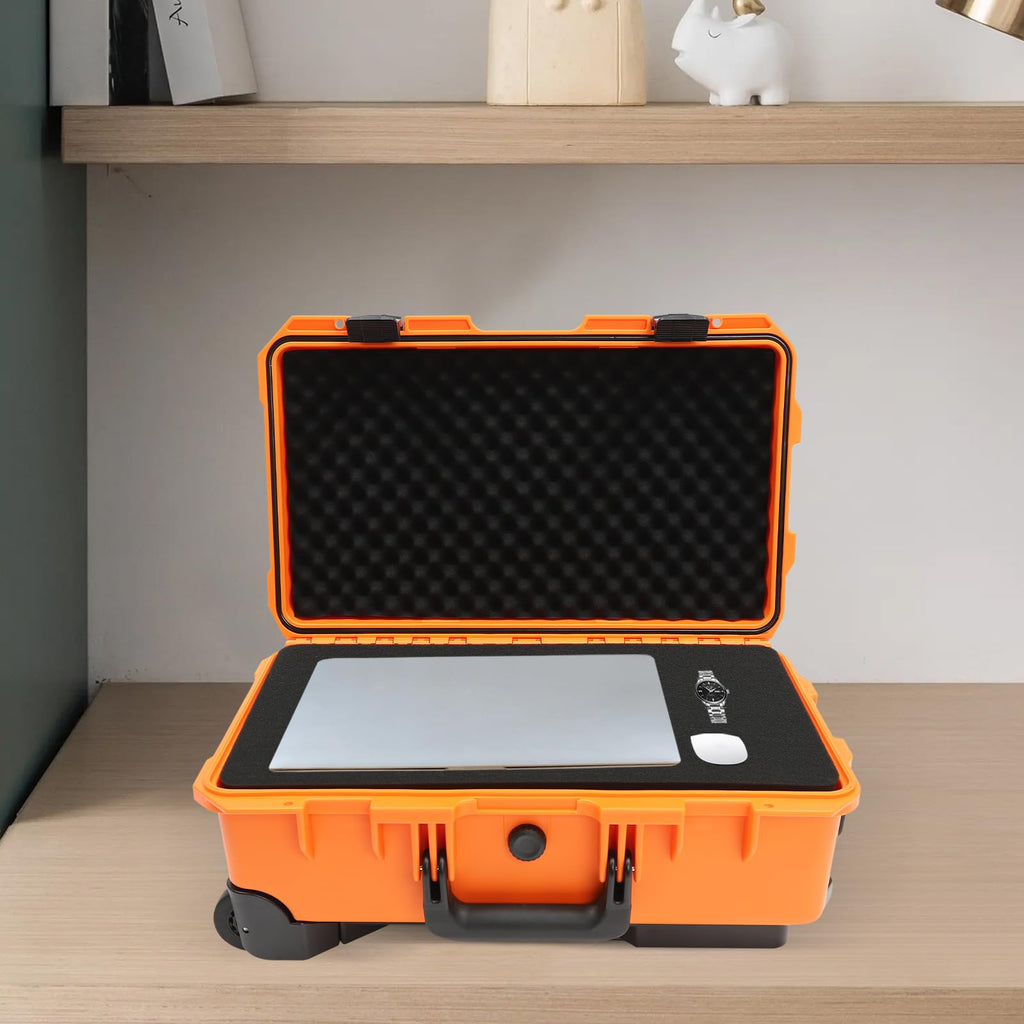22" Weatherproof Hard Camera Case with Foam B9777