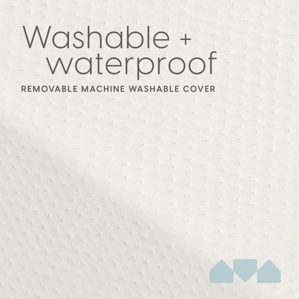 Infant Crib and Toddler Mattress, Machine Washable Waterproof Cover P366279