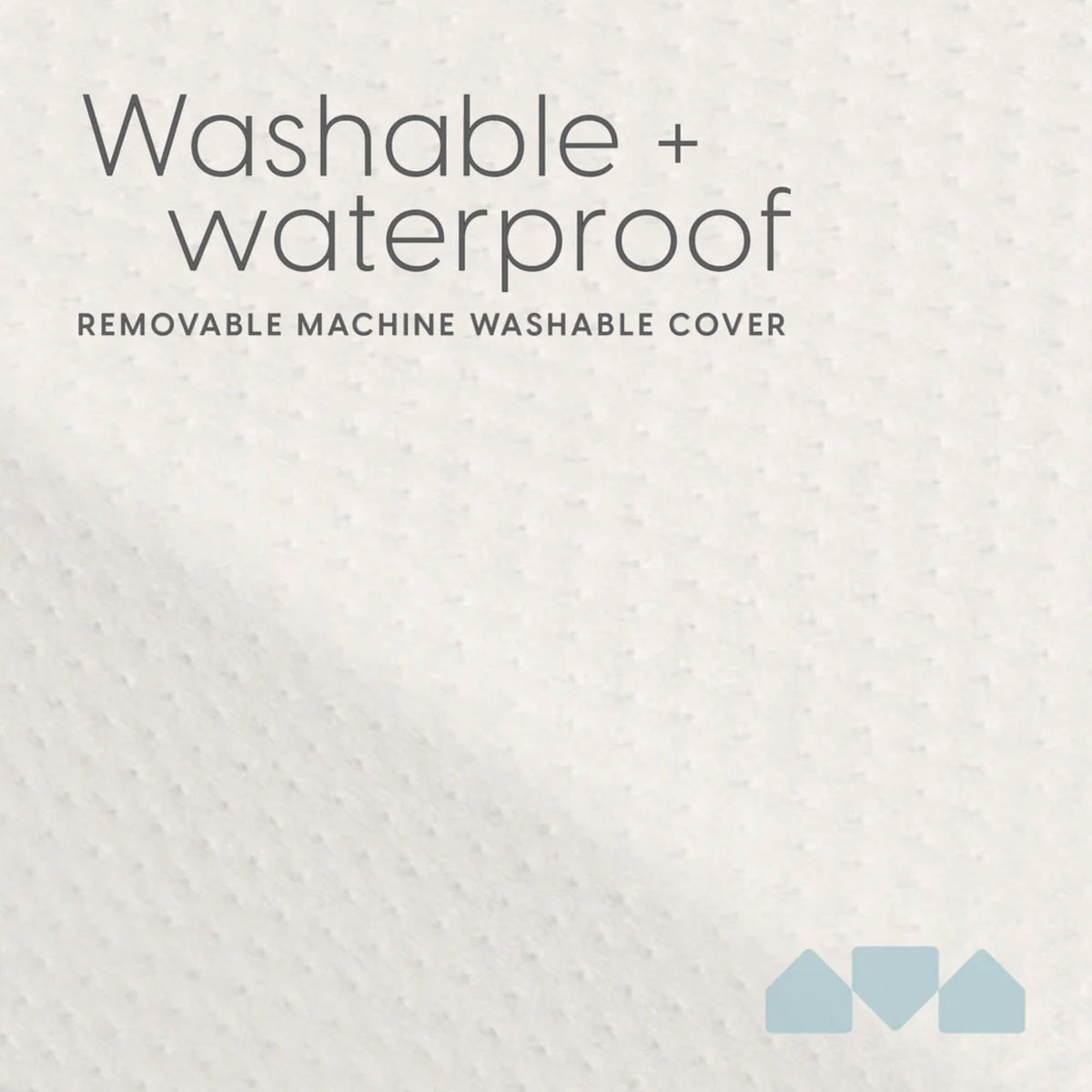 Infant Crib and Toddler Mattress, Machine Washable Waterproof Cover P366279