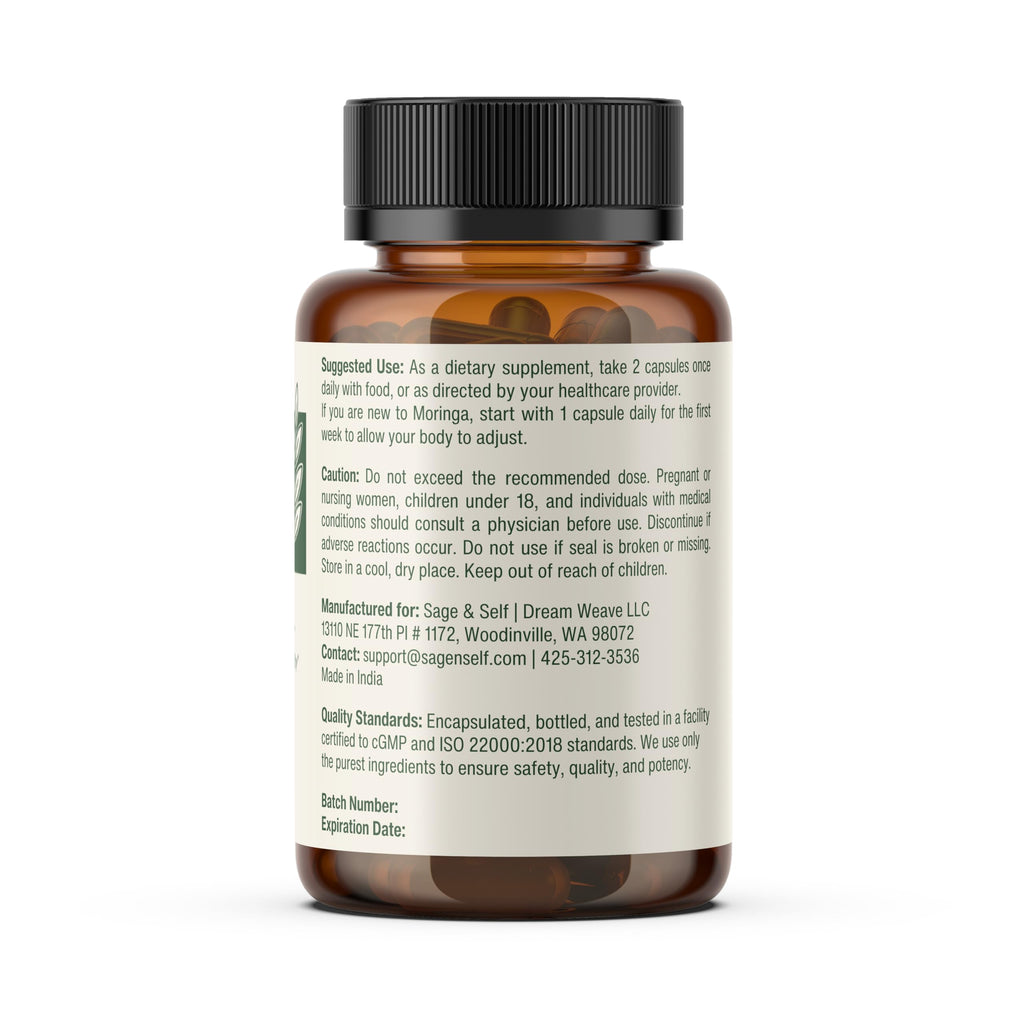 Moringa Capsules 60 Capsules V4390