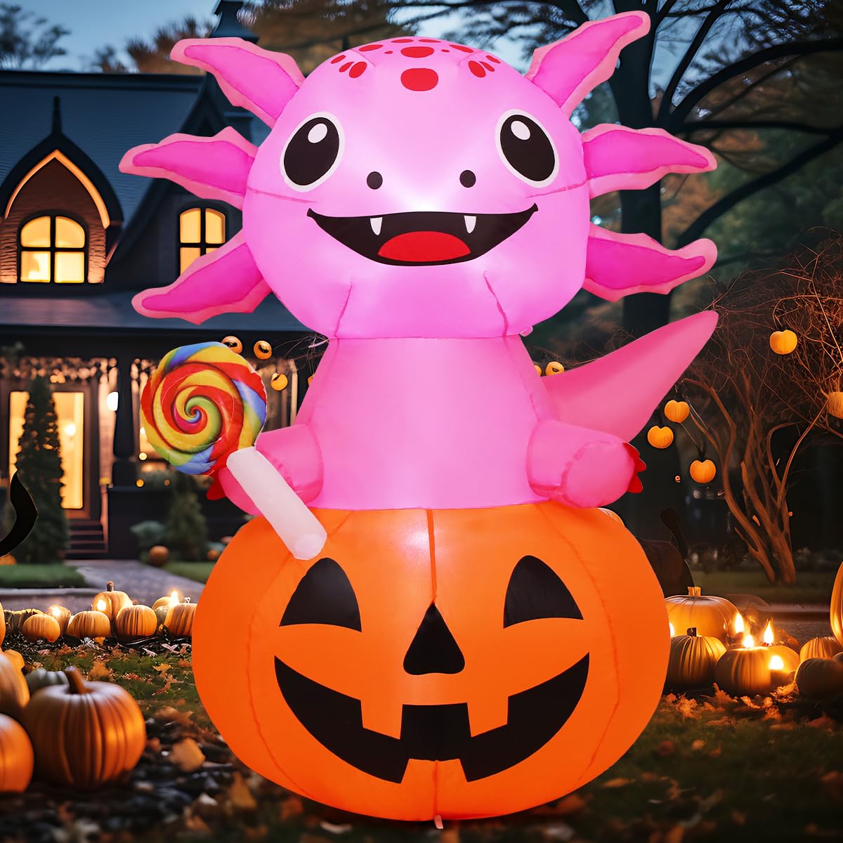 5 FT Inflatables with Built-in LEDs J240627
