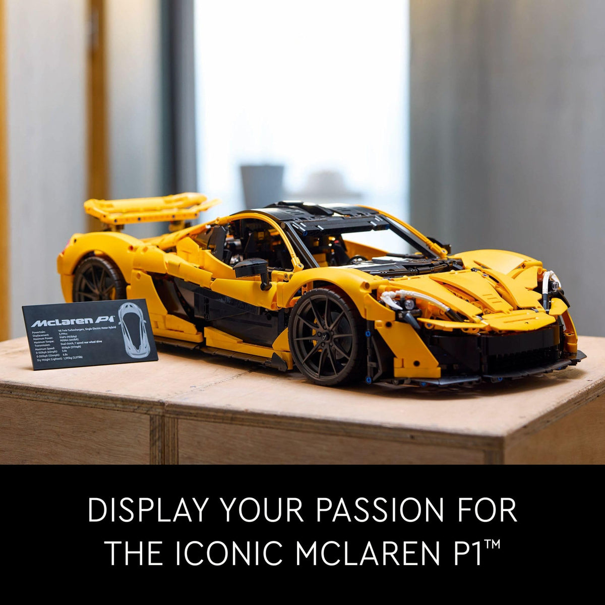 Technic McLaren P1 Hypercar Building Set L279345