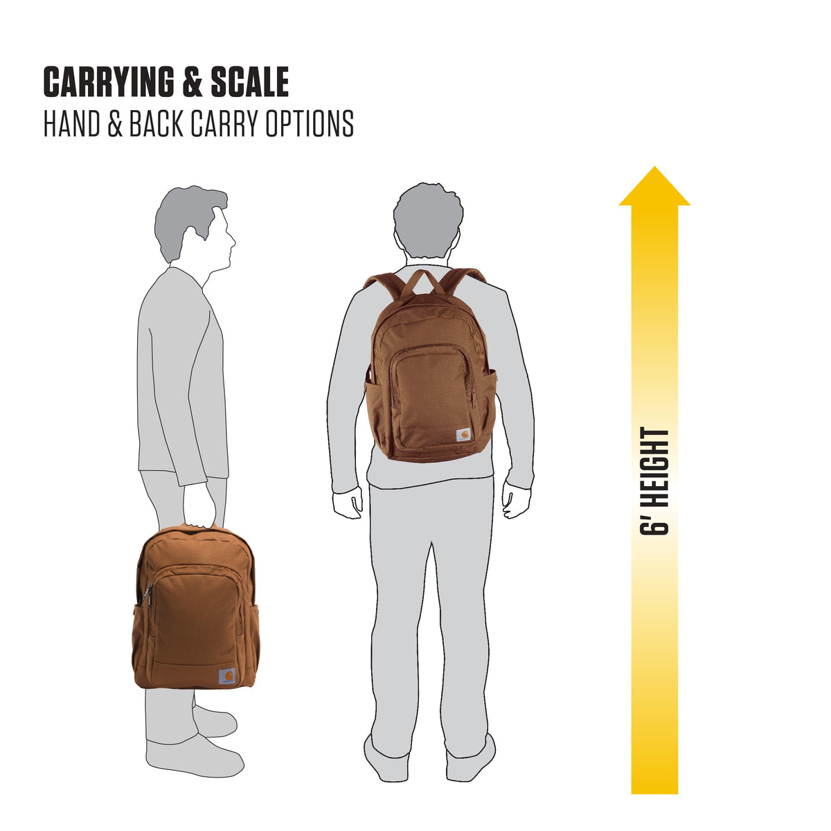 Black 25L Backpack I489101