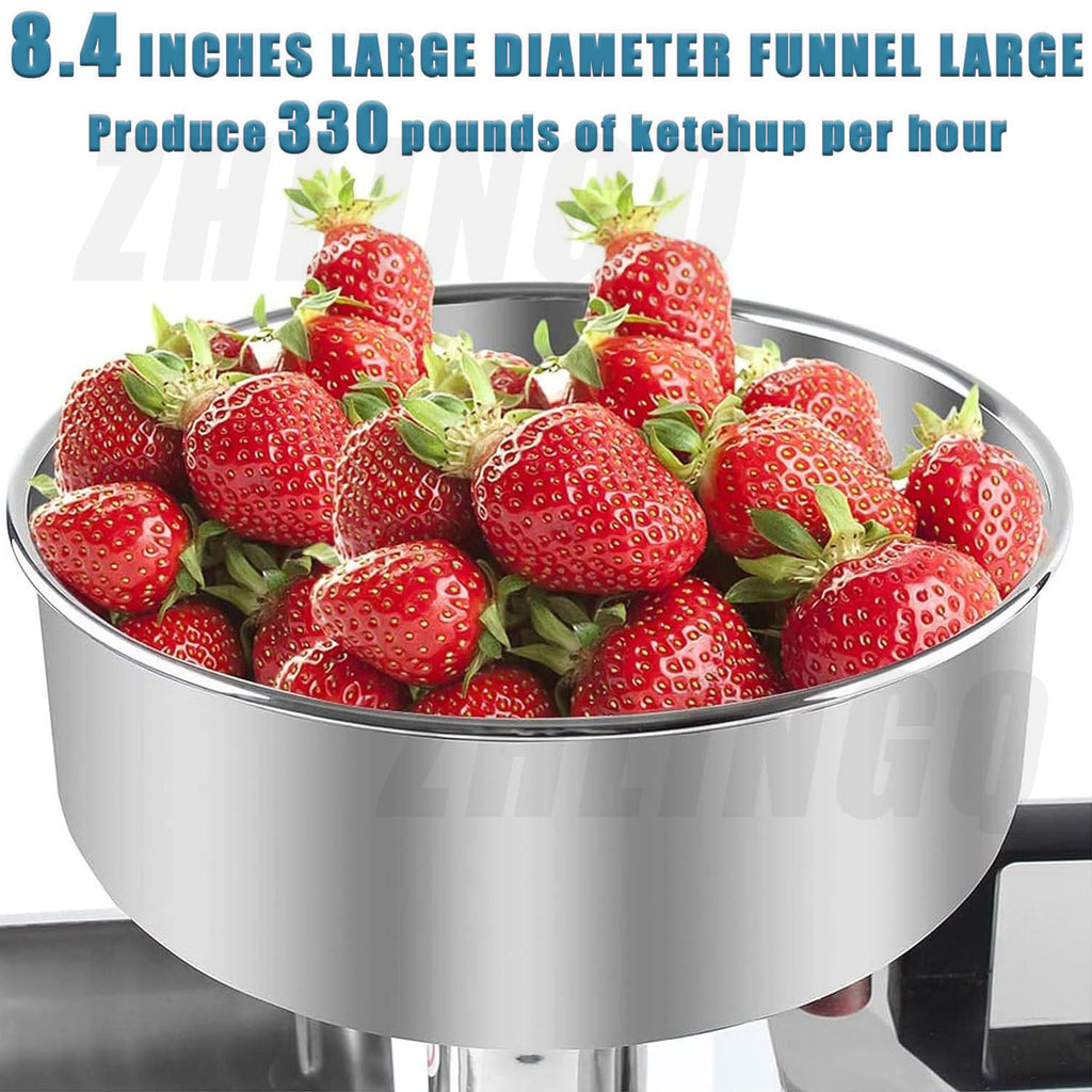 450W Stainless Steel Electric Tomato Strainer V502205