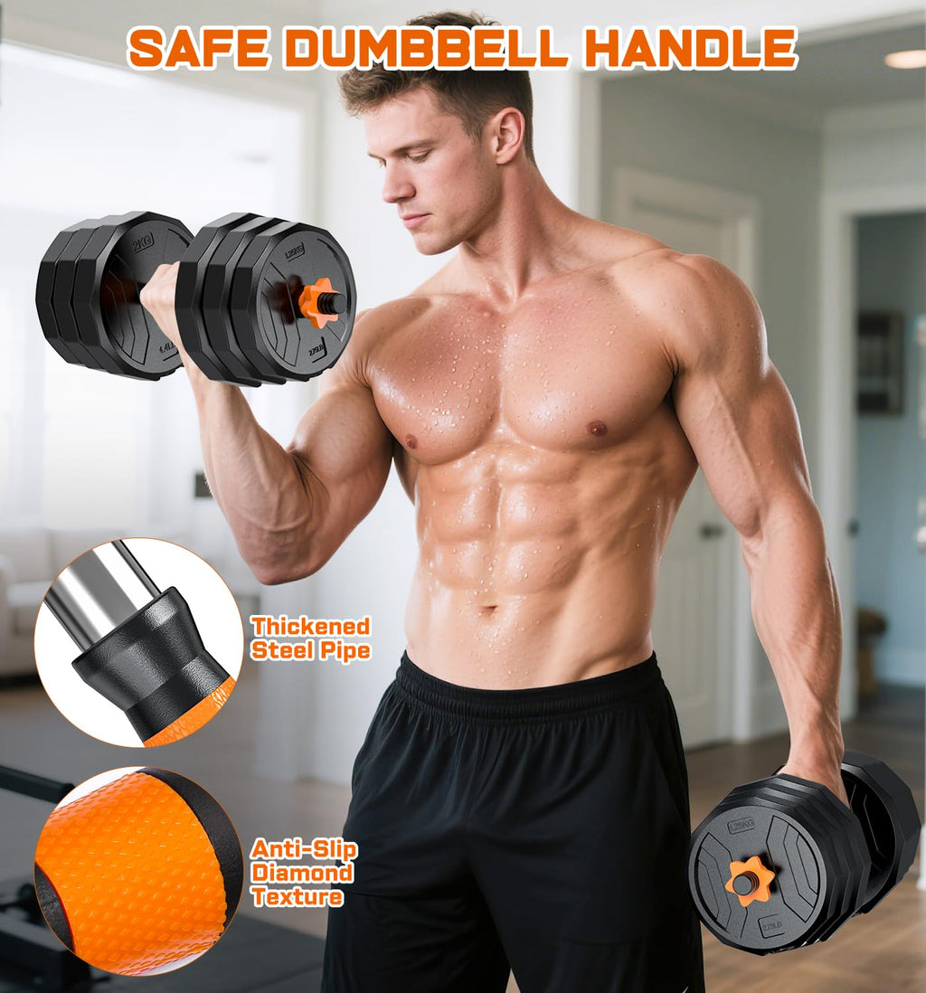 Adjustable Dumbbell Set with Connector N3969