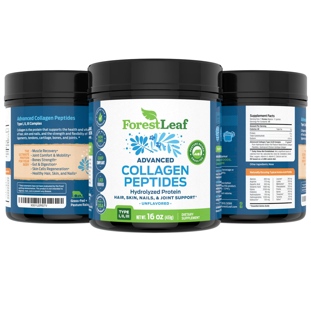 Unflavored Hydrolyzed Collagen Peptides Powder U18204