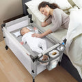 Baby Bassinet, Pack and Play, Bedside Crib Sleeper H21062