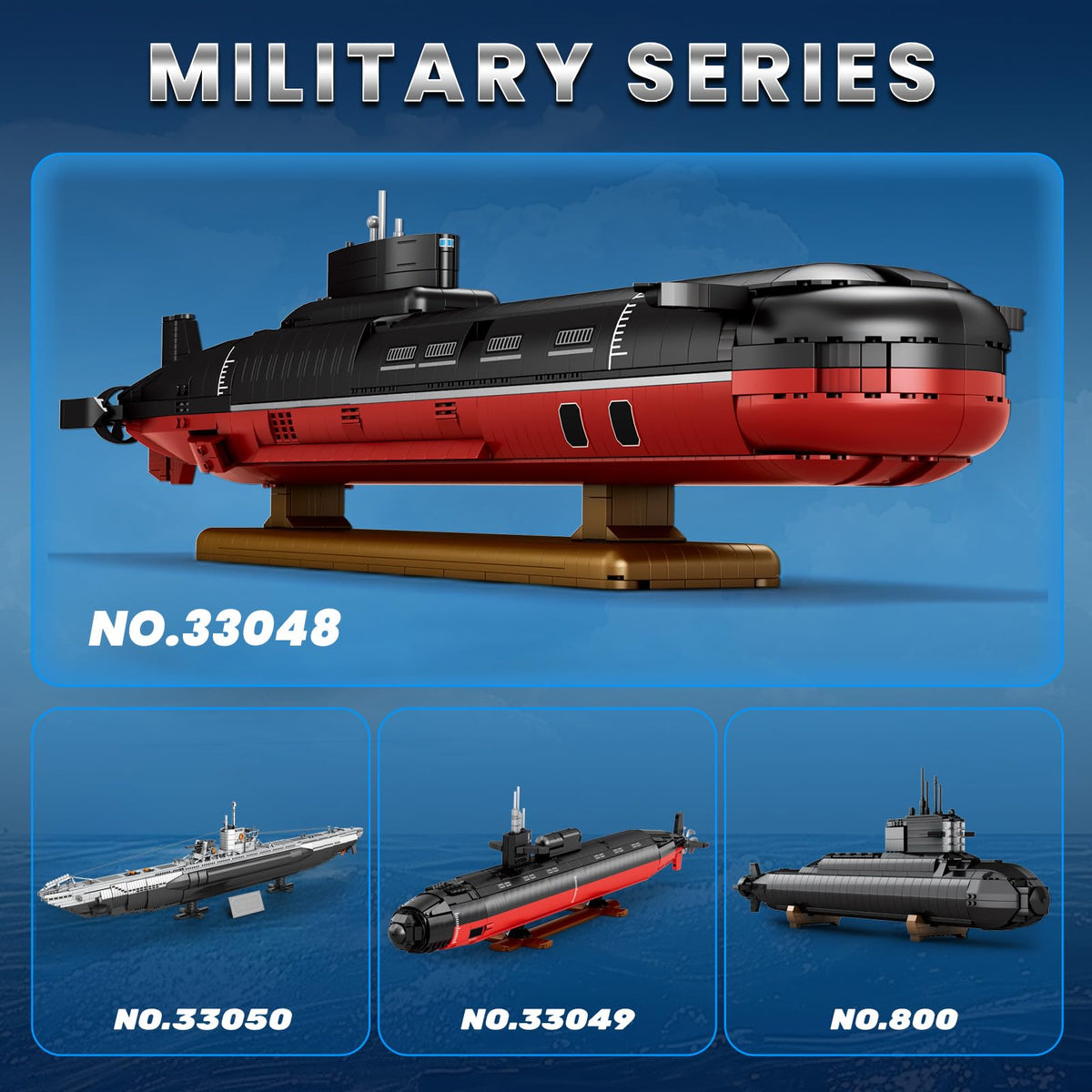 Nuclear Submarine Building Set N15048