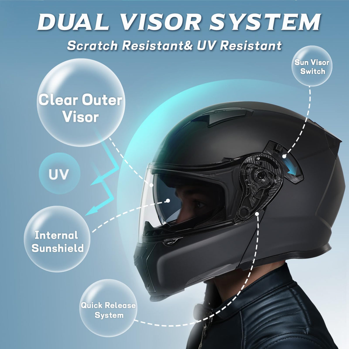 Flip Up Modular Helmet A240