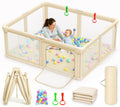 Foldable Baby Playpen with Mat K85612