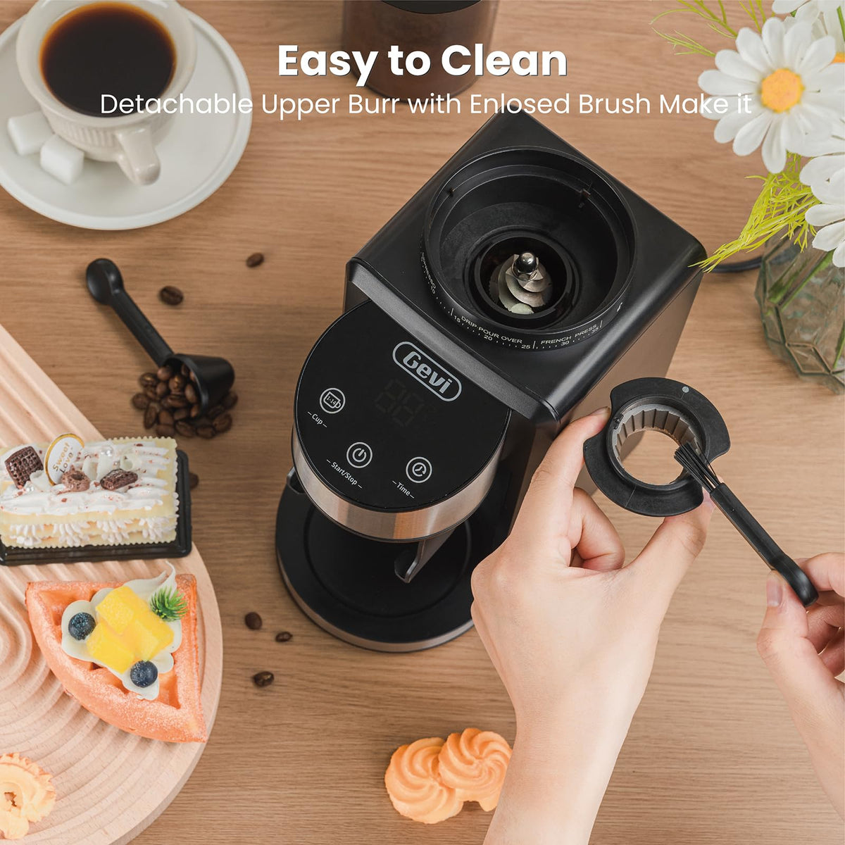 Black Burr Grinder 35 Settings V58662