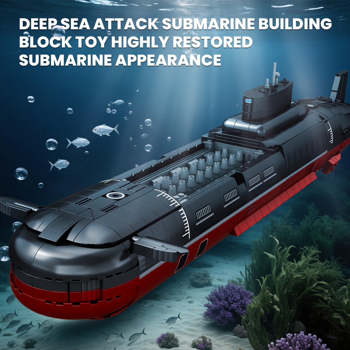 Nuclear Submarine Building Set N15048