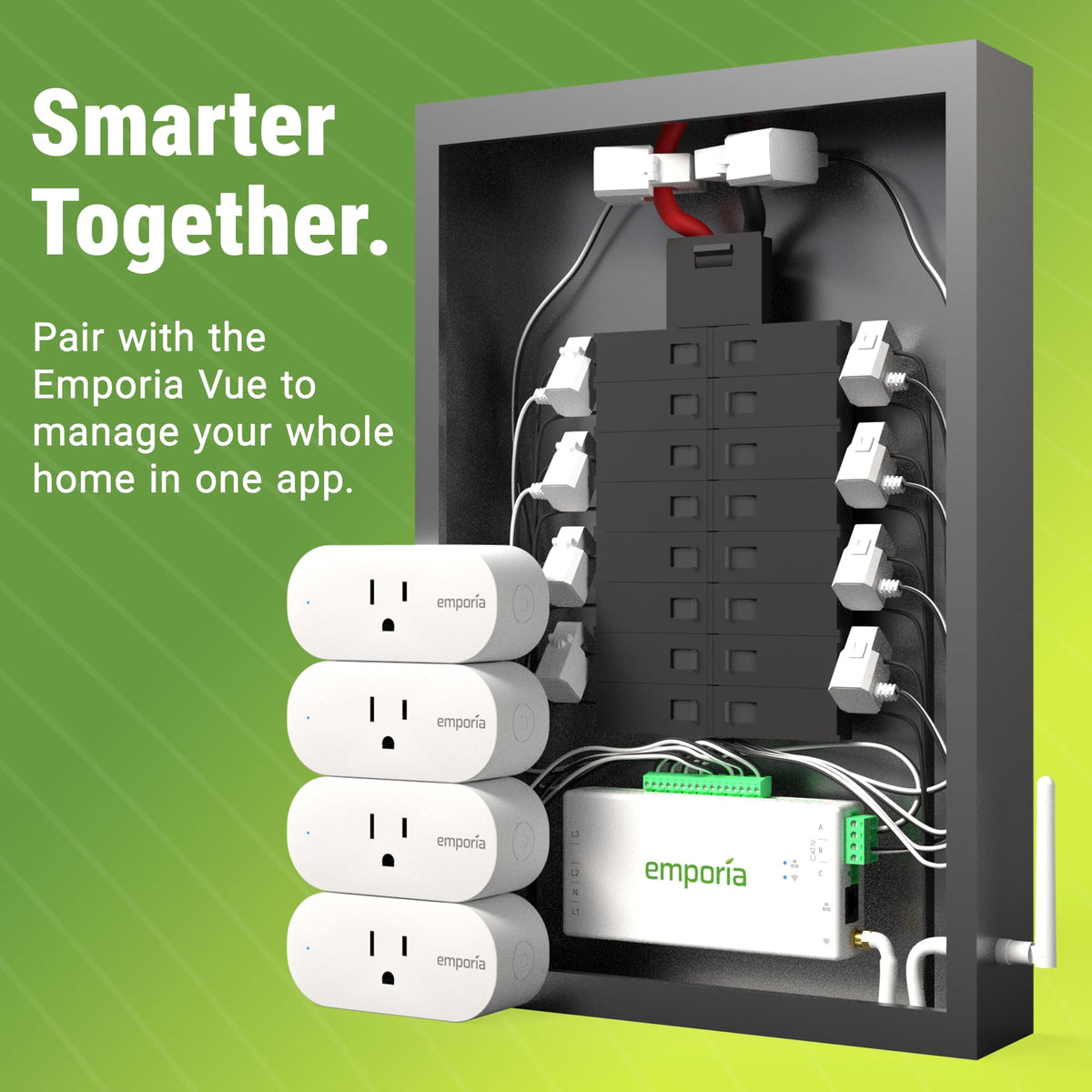Energy Monitor with 16 Sensors and 4 Smart Plugs T911