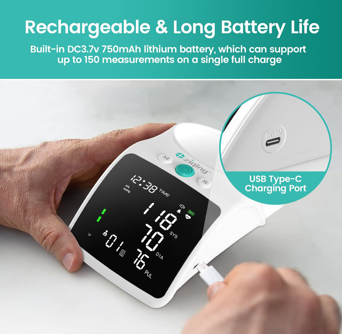 Blood Pressure Monitor with Storage Bag C599849