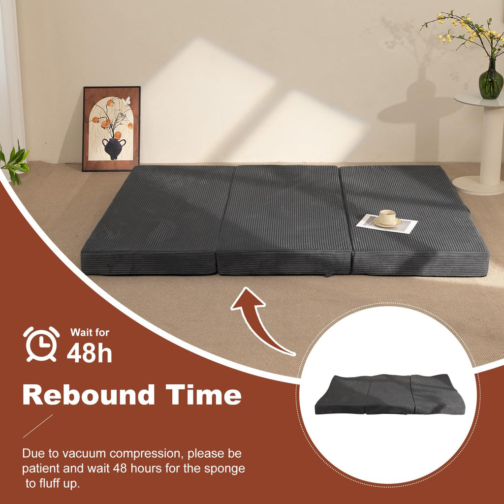 6-Inch Tri-Fold Foldable Mattress C28562