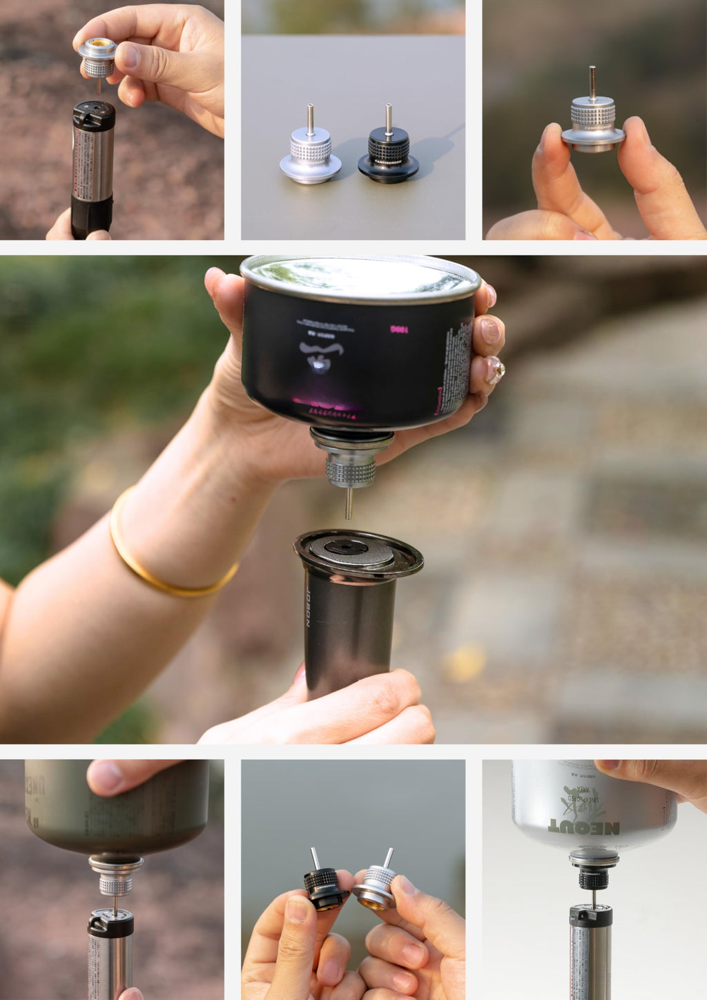 Cassette Canister to Butane Fill Adapter U6544