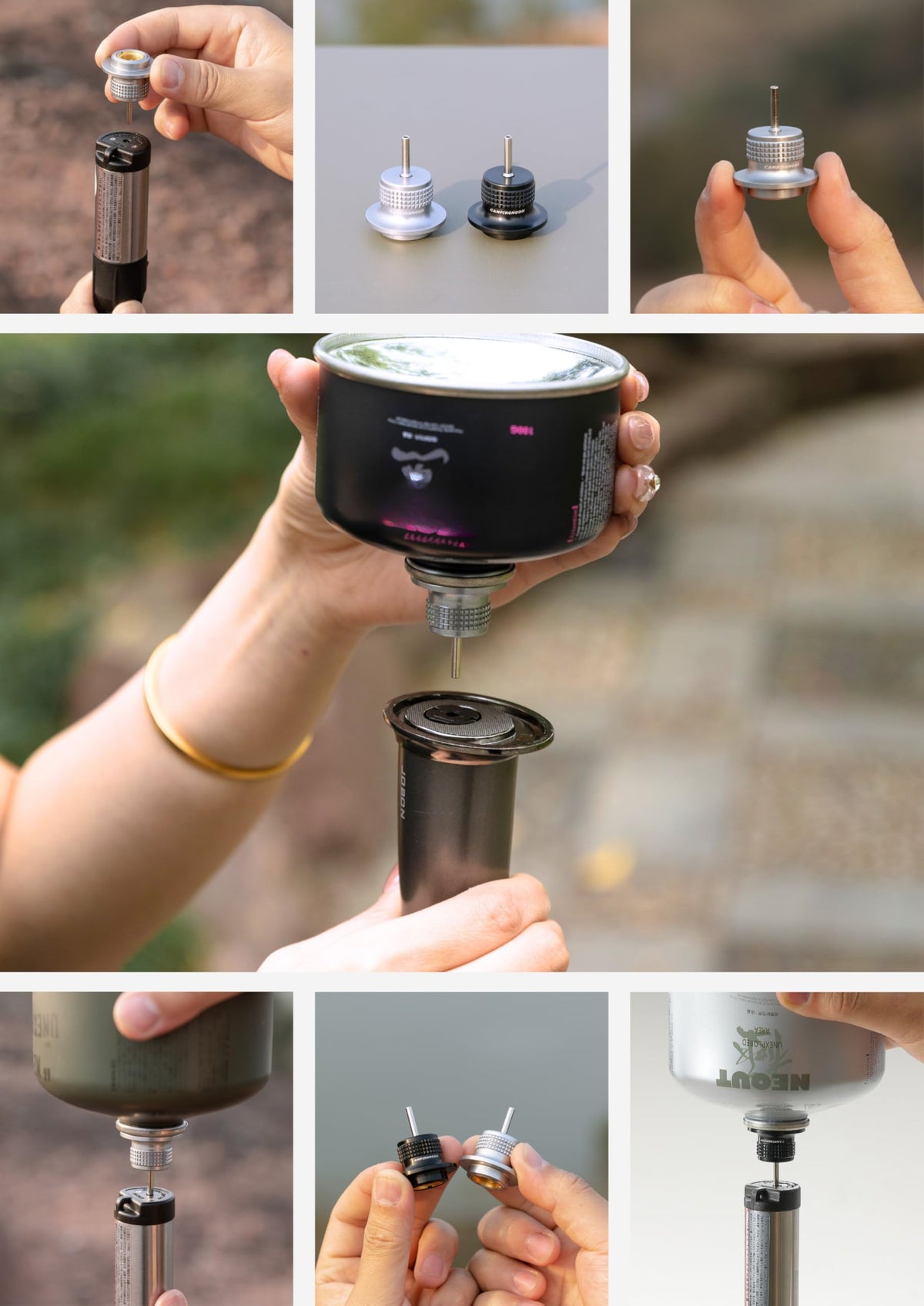 Cassette Canister to Butane Fill Adapter U6544