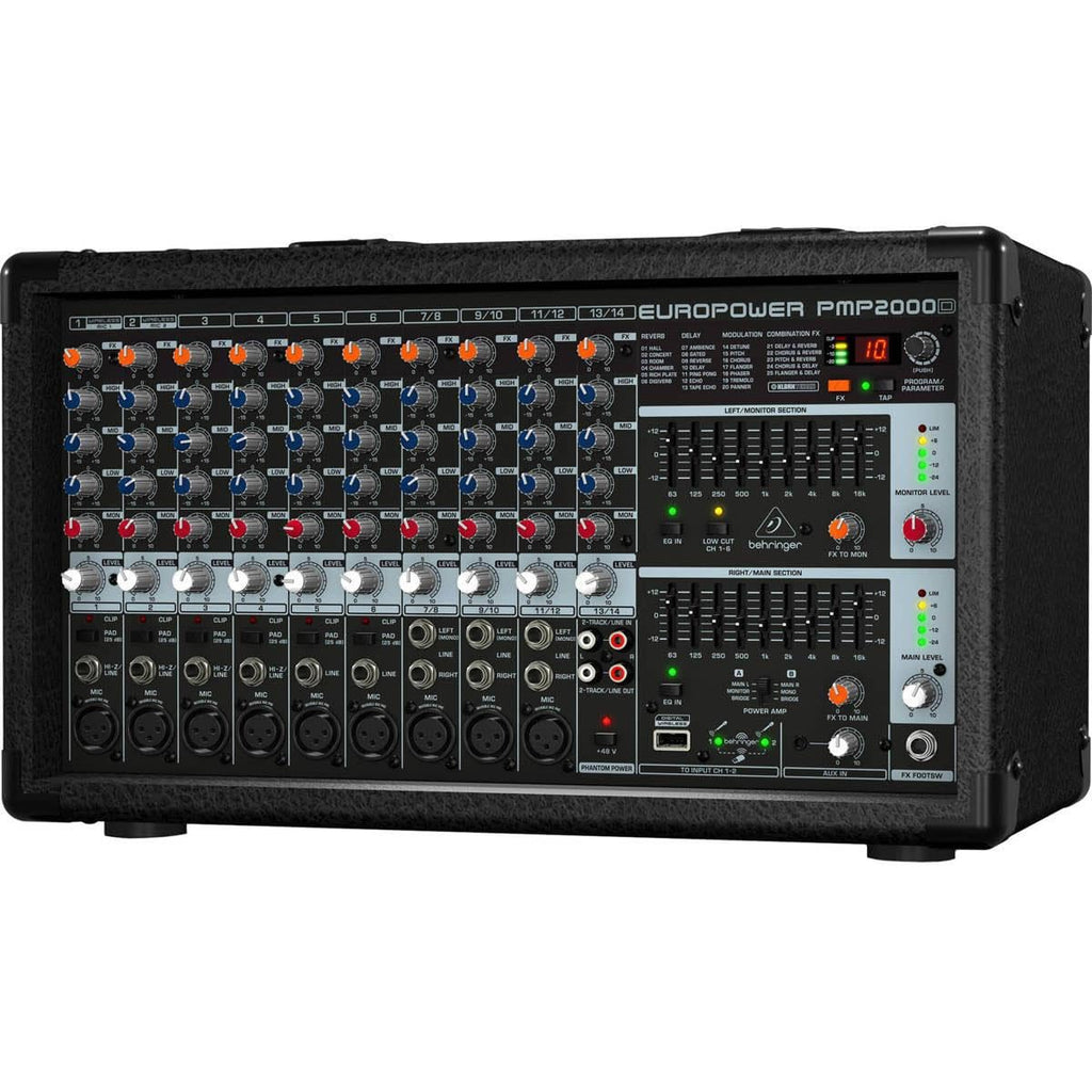 2000-Watt 14-Channel Powered Mixer D1689