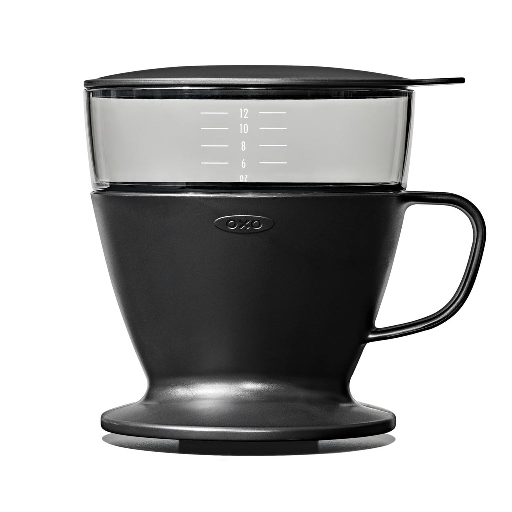 Single Serve Pour-Over Coffee Maker 12 oz Matte Black R233340