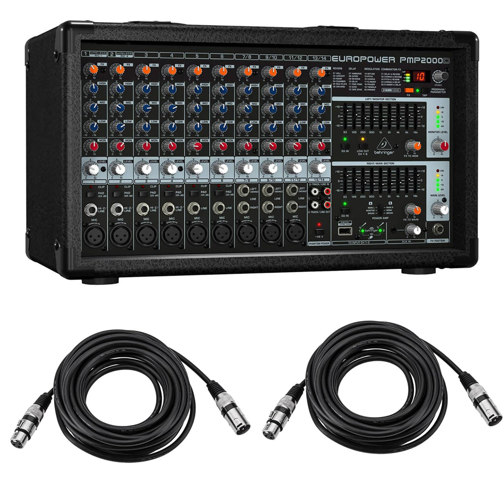 2000-Watt 14-Channel Powered Mixer D1689