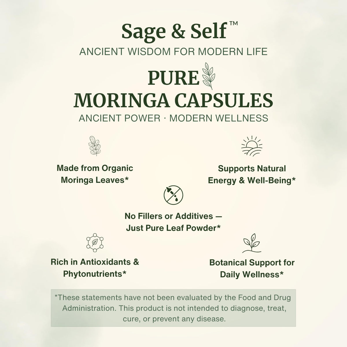Moringa Capsules 60 Capsules V4390