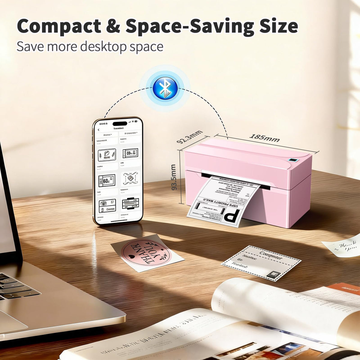 Bluetooth Thermal Label Printer Z2017