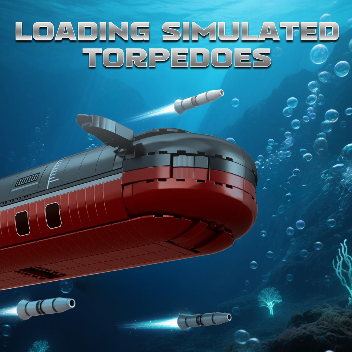 Nuclear Submarine Building Set N15048