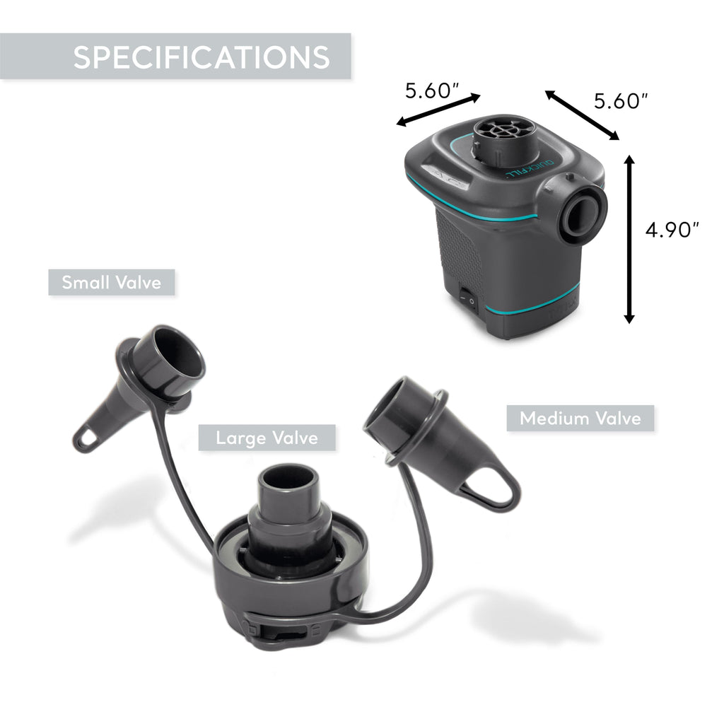 Blue 5-Person Floating with Electric Air Pump B34143