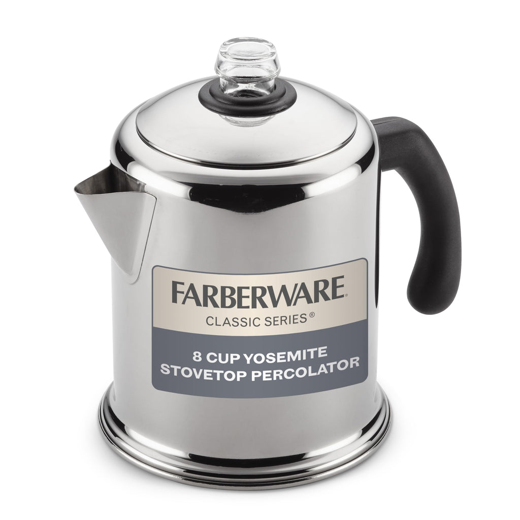 Stainless Steel 8-Cup Coffee Percolator C1709