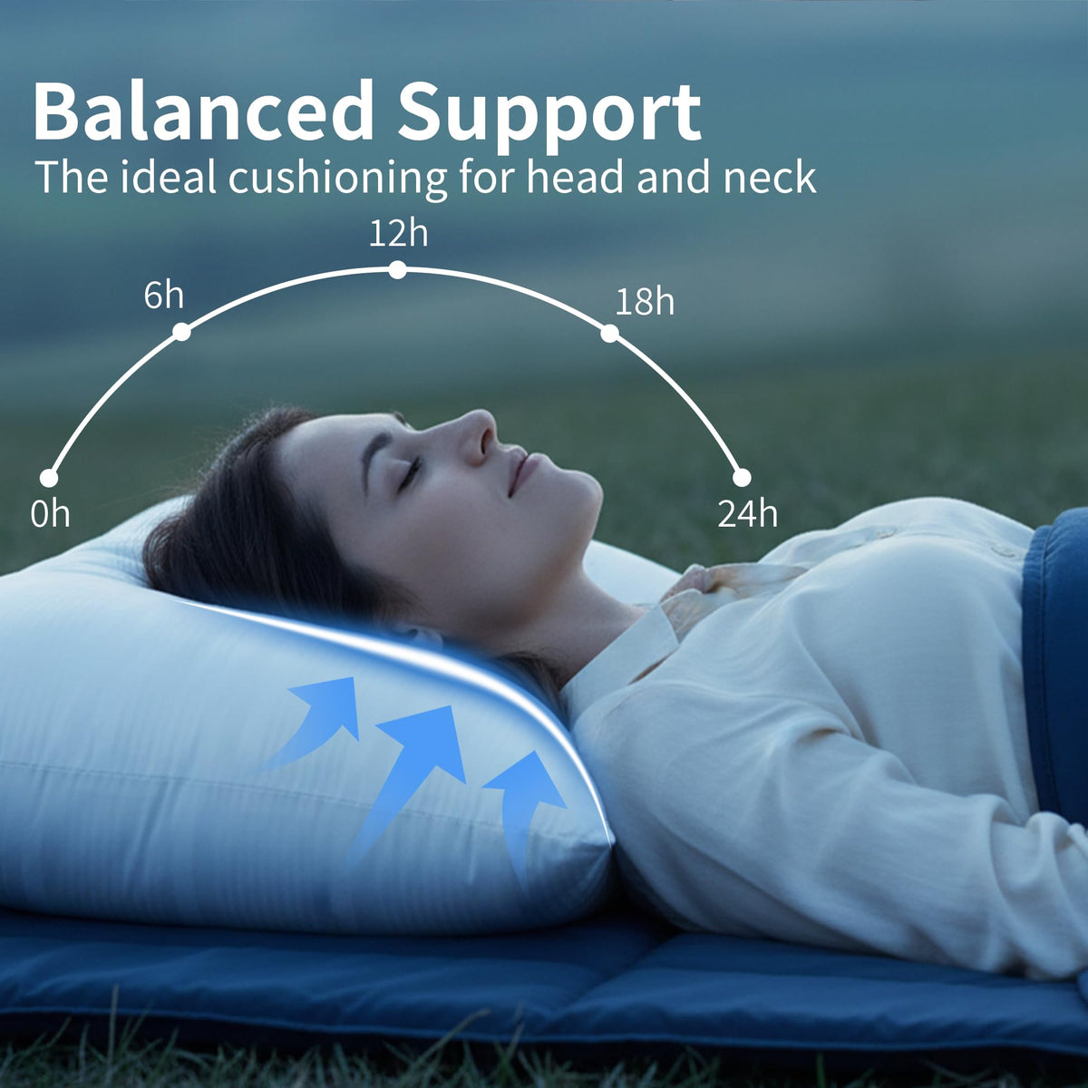 King Size Down Alternative Pillows Set of 2 P27557