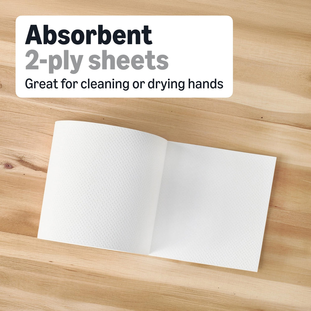 2-Ply White Center Pull Paper Towels, 600 Sheets per Roll (6 Rolls) W3552