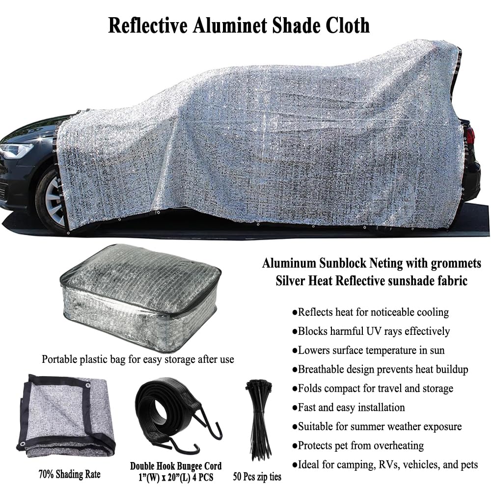 10x25 FT Aluminet Shade Cloth K210320