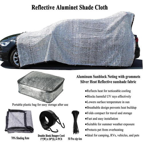 10x25 FT Aluminet Shade Cloth K210320
