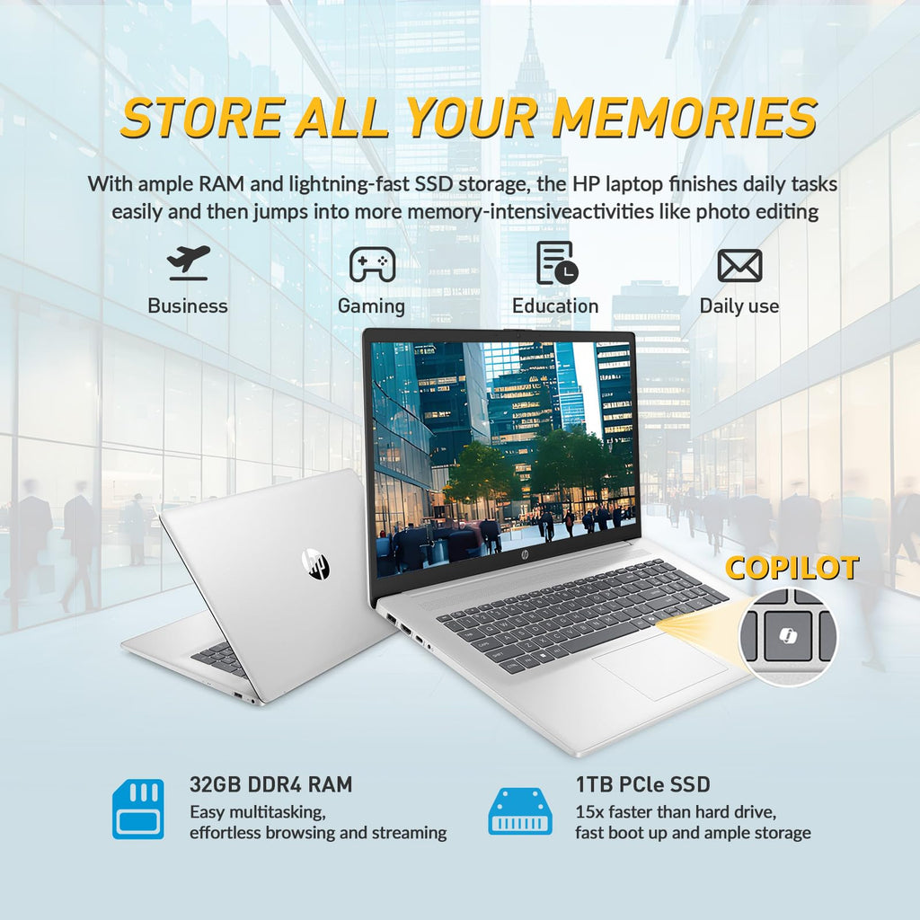 17.3" Touchscreen Laptop, Ryzen 5, 32GB RAM 1TB SSD V834