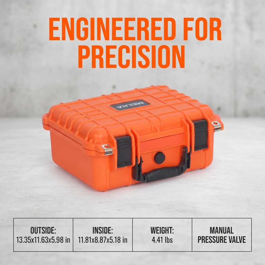 IP67 Waterproof Hard Camera Case with Customizable Foam Z87339