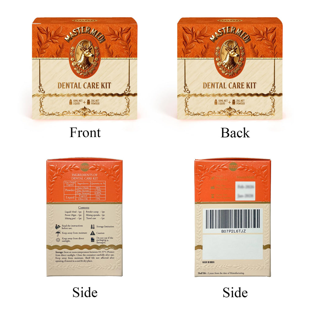 Zinc Oxide Eugenol Dental Cement Kit V908