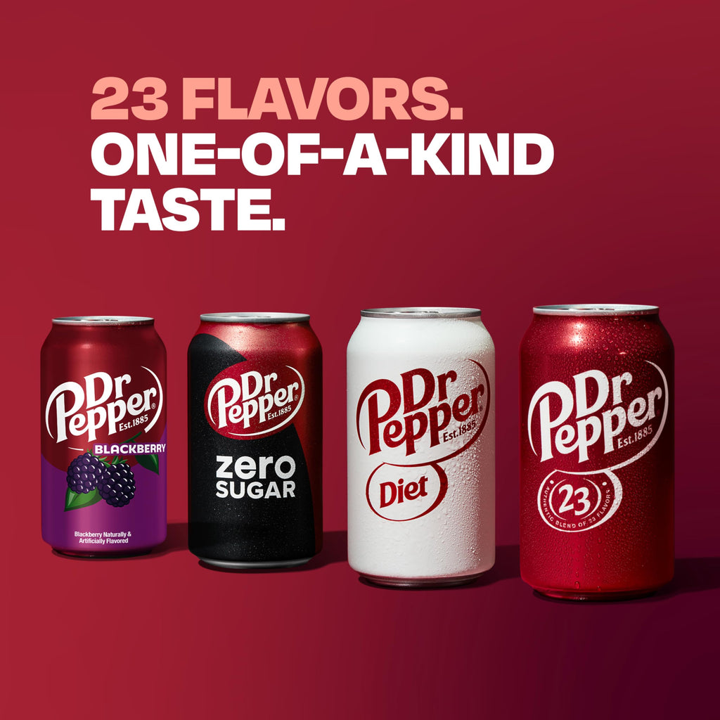 Diet Dr Pepper Soda 7.5 fl oz 10 pack K3623