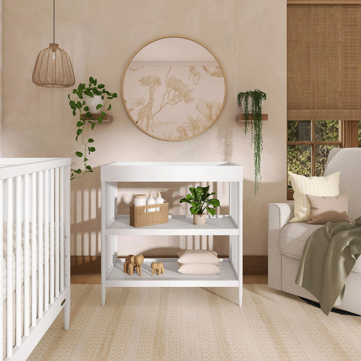 White Changing Table K198