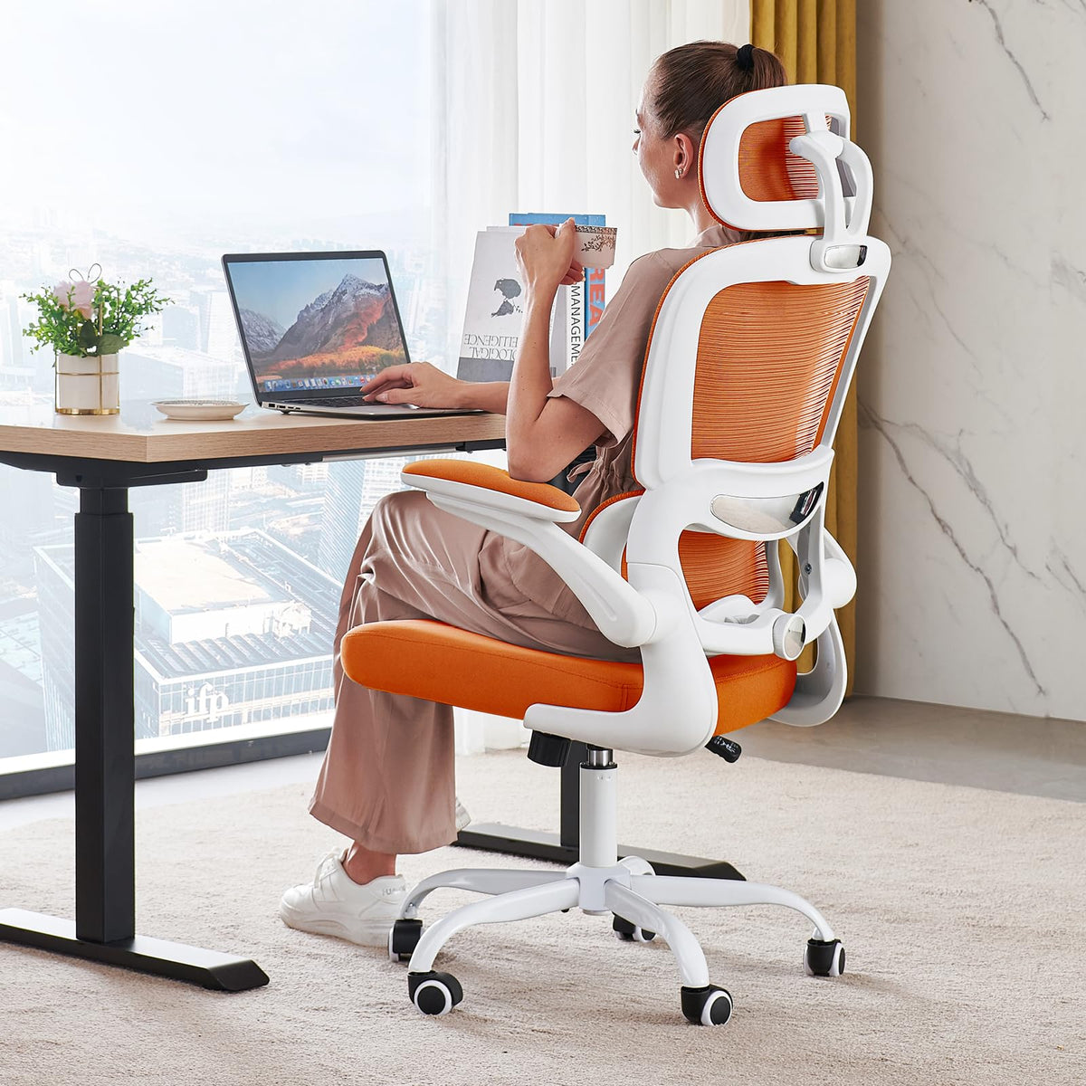 Ergonomic Office Chair with Lumbar Support H96690