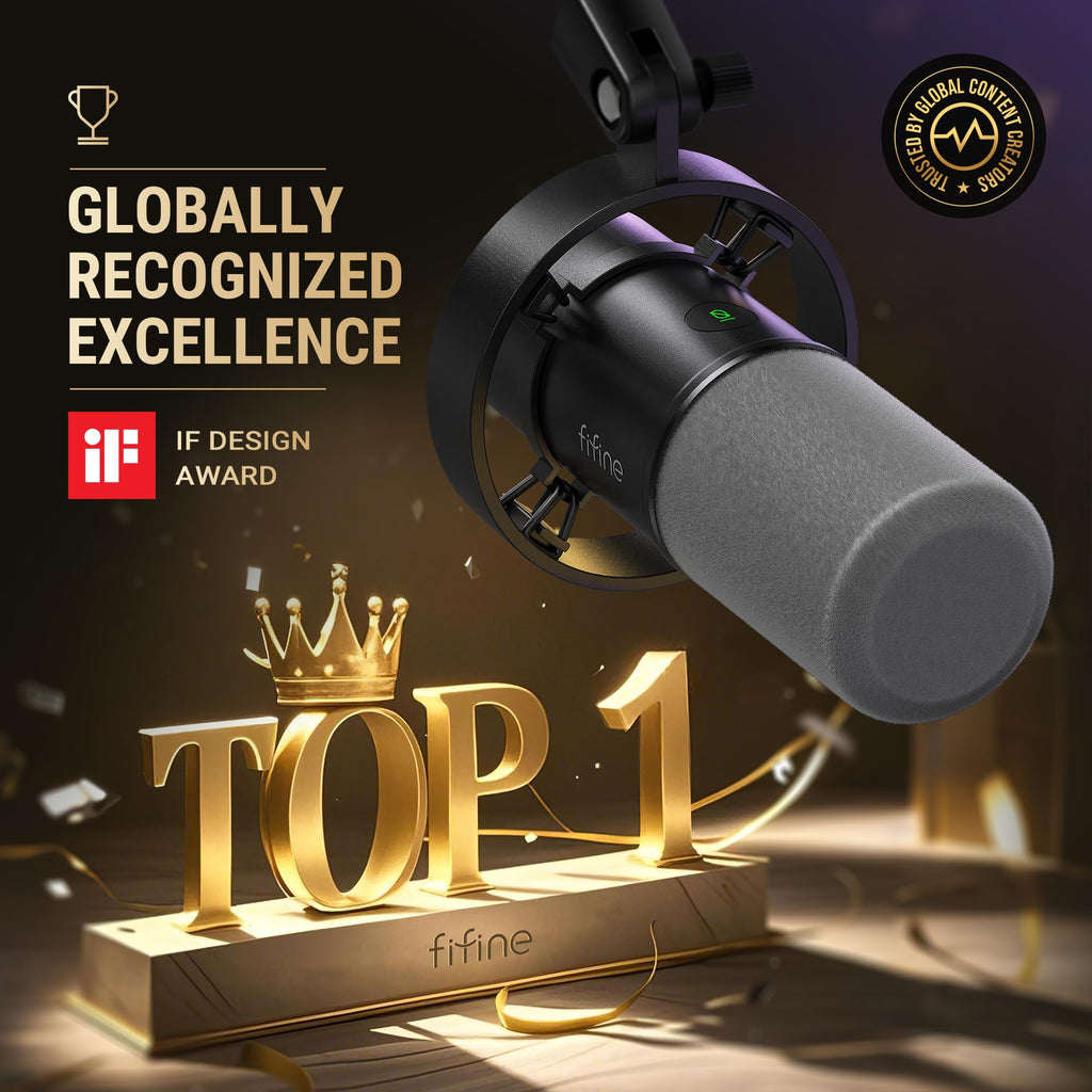 Dynamic XLR USB Microphone B577
