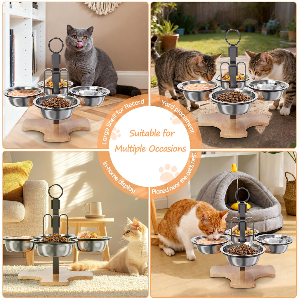Elevated Cat Bowls with Stand L41706